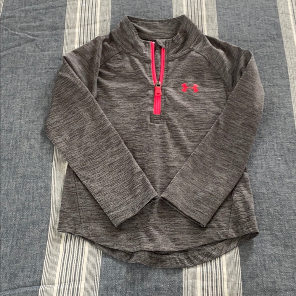 Girls Quarter Zip Pullover